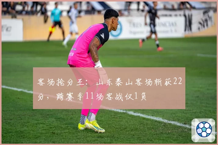 客场抢分王:山东泰山客场斩获22分,跨赛季11场客战仅1负
